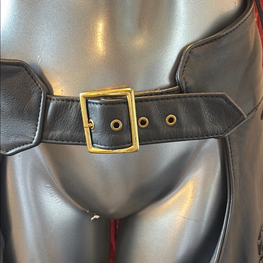 Women’s Leather  Chaps - Picture 5 of 10
